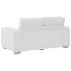 vidaXL Divano Bianco 160 x 80 x 84 cm Tessuto
