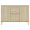 vidaXL Credenza Rovere Sonoma 101x35x70 cm in Legno Multistrato