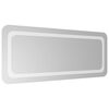 vidaXL Specchio da Bagno con Luci LED 40x100 cm