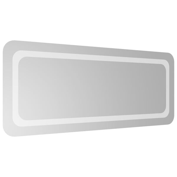 vidaXL Specchio da Bagno con Luci LED 40x100 cm