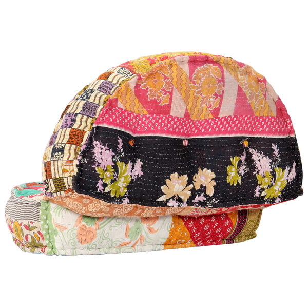 vidaXL Pouf 100x20 cm in Tessuto Patchwork