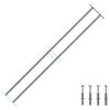 vidaXL Grate per Finestre Regolabili 2 Barre Trasversali 1000-1500 mm