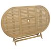 vidaXL Tavolo da Giardino Pieghevole 160x85x75cm Legno Massello Acacia