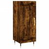 vidaXL Credenza Rovere Fumo 34,5x34x180 cm in Legno Multistrato
