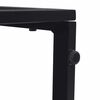 vidaXL Mobili da Esterno Nero Alluminio