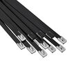 vidaXL Fascetta per Cavi 12 pz 7,9 x 350 mm Nero