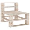 vidaXL Set Divani da Giardino su Pallet 7 pz in Legno di Pino
