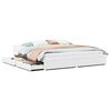vidaXL Letto senza Materasso Bianco 180x200 cm Legno Massello di Pino
