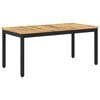 vidaXL Tavolino da salotto Bianco e Nero 50 x 100,5 x 45 cm
