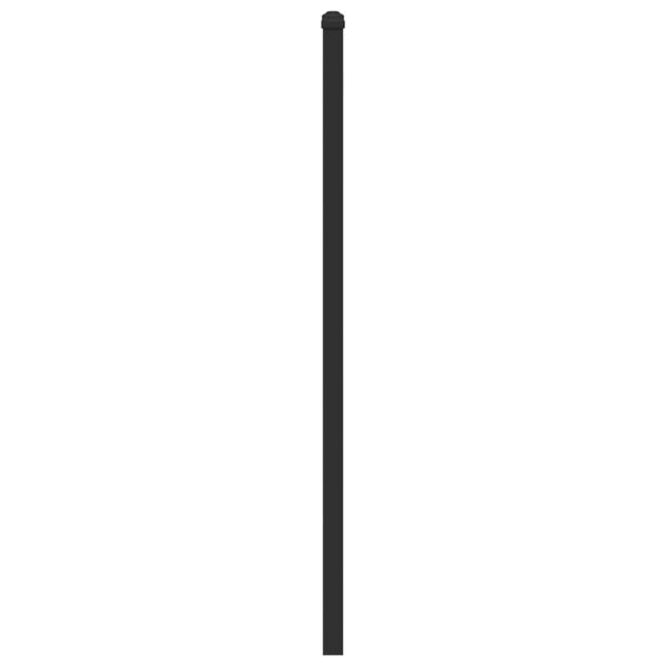 vidaXL Testiera di Ricambio Sonoma 107 cm in Legno Multistrato e Acciaio