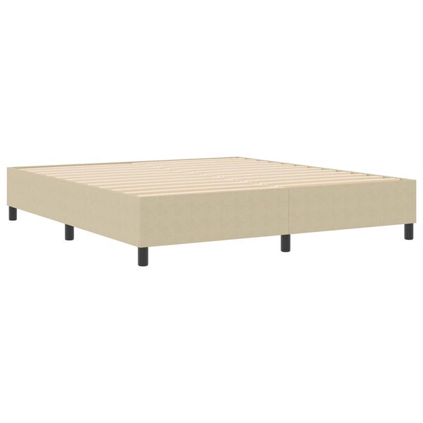 vidaXL Struttura letto piattaforma Grigio Verde 180 x 200 cm Tessuto