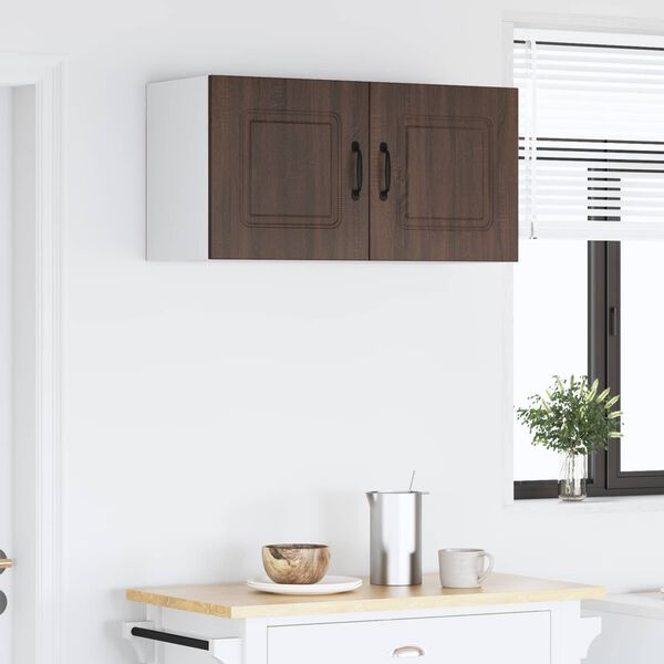 vidaXL Mobile da cucina Kalmar Rovere Marrone 80 x 31 x 40 cm