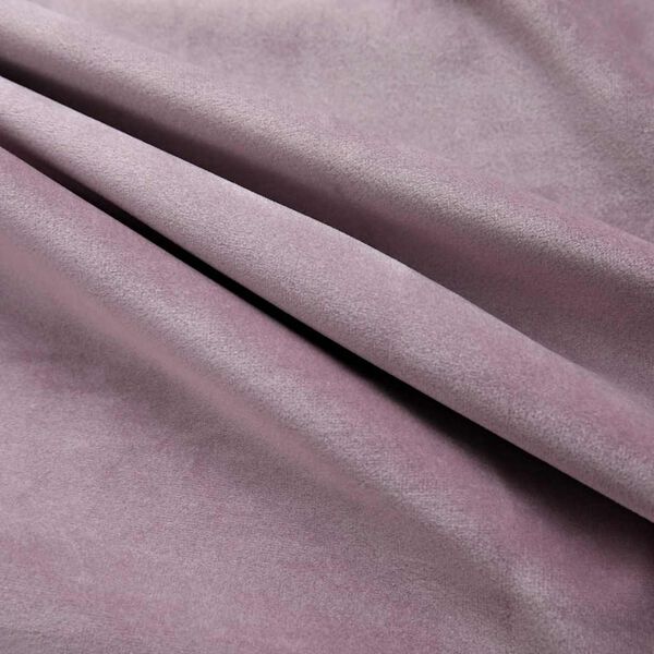 vidaXL Tende Oscuranti con Anelli 2pz Rosa Antico in Velluto 140x245cm