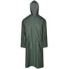 vidaXL Impermeabile Lungo Resistente all'Acqua con Cappuccio Verde XL