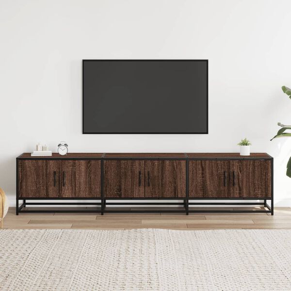 vidaXL Mobile TV Rovere Marrone 180x35x41 cm in Truciolato