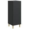 vidaXL Credenza Nero 33 x 34,5 x 90 cm Legno ingegnerizzato