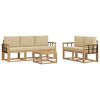 vidaXL Set di divani da esterno 6 pz
