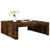 vidaXL Tavolino da Salotto Rovere Fumo 100x100x35 cm Legno Multistrato