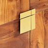 vidaXL Credenza Alta 80x30x100 cm in Legno Massello di Acacia