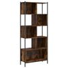 vidaXL Libreria Rovere Fumo 72x28x172 cm in Legno Multistrato