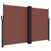 vidaXL Tenda da Sole Laterale Retrattile Marrone 160x1200 cm
