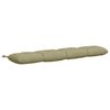vidaXL Cuscino per panchina VIANEN 100% Poliestere Verde chiaro
