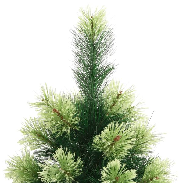 vidaXL Albero di Natale Artificiale Incernierato con Base 180 cm
