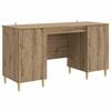 vidaXL Scrivania Rovere Artigianale Legno ingegnerizzato