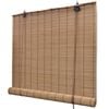 Tende a Rullo in Bamb&ugrave; Marrone 140x160 cm