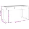 vidaXL Panca da Giardino Ambra 80x38x45 cm Legno Massello di Pino