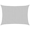 vidaXL Vela Parasole Grigio Chiaro 7x5 m 100% Poliestere Oxford