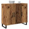 vidaXL Credenza Legno vecchio 90 x 34 x 80 cm Legno multistrato