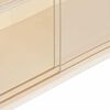 vidaXL Vetrina a muro Beige 60 x 8,5 x 54 cm Legno compensato