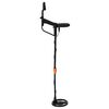 vidaXL Metal Detector con Display LCD 3 Modelli 19 cm Bobina Nero