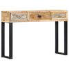 vidaXL Consolle 110x30x76 cm in Legno Massello di Mango