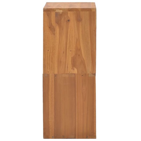 vidaXL Mobiletto 40x30x76 cm in Legno Massello di Teak