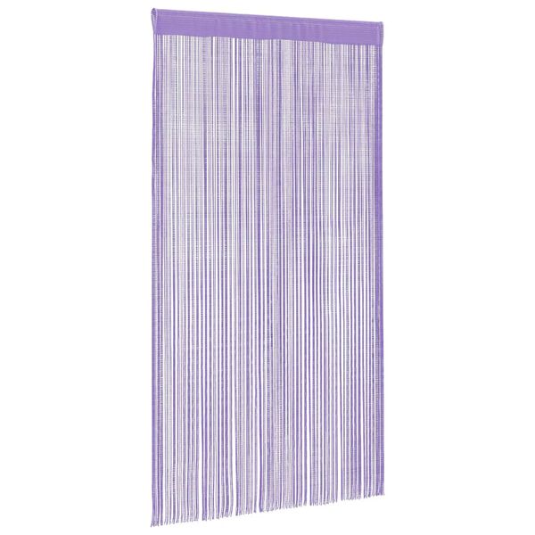 vidaXL Tende a Filo 2 pz Viola 100x250 cm