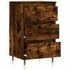 vidaXL Credenza Rovere Fumo 40x35x70 cm in Legno Multistrato