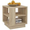 vidaXL Tavolino da Salotto Rovere Sonoma 40x40x43 cm Legno Multistrato