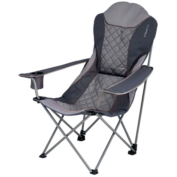 Eurotrail Sedia da Campeggio Elba Argento e Grigio