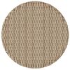 vidaXL Set da Bistr&ograve; 3 pz con Cuscini Beige in Polyrattan