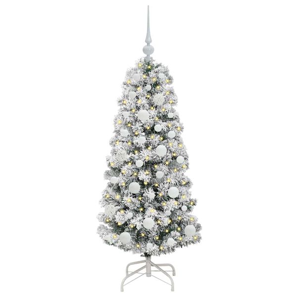vidaXL Albero di Natale Artificiale con Rami Pieghevoli 120 cm