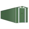 vidaXL Capanno da Giardino Verde 192x1021x223 cm Acciaio Zincato