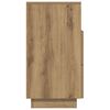 vidaXL Comodini 2 pz con 2 Cassetti Rovere Artigianale 36x36x68 cm