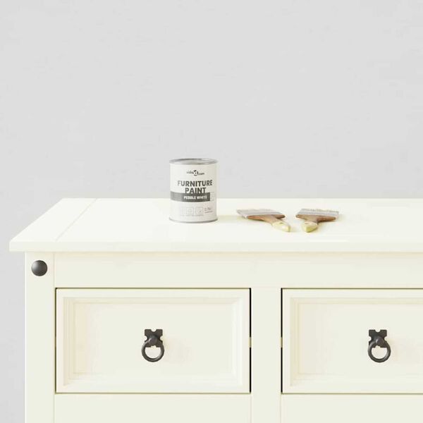 vidaXL Vernice per mobili Bianco 10 x 10 x 12,2 cm Stampa da parete