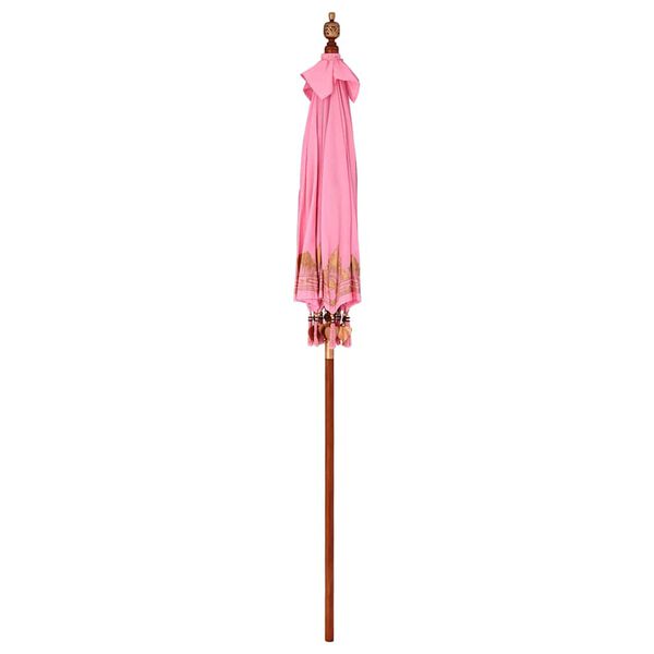 vidaXL Parasol Balinese Rosa 185 x 185 x 260 cm