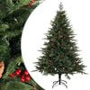vidaXL Albero di Natale Artificiale con Rami Pieghevoli 120 cm