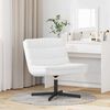 vidaXL Sedia girevole Bianco 63 x 75 x 76 cm PU