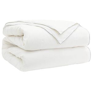vidaXL Piumone TRIER 220x240cm 4 stagioni 140+220GSM Bianco