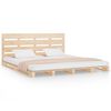 vidaXL Giroletto in Legno Massello di Pino 120x190 cm Small Double